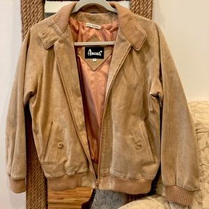 Suede 90’s Bomber jacket